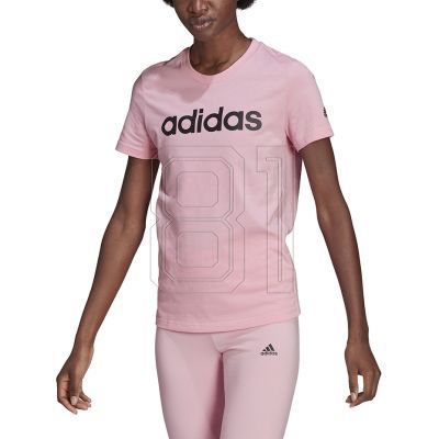 6. adidas Loungewear Essentials Slim Logo Tee W HD1681