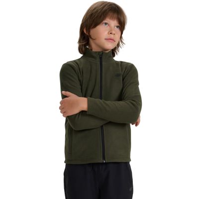 8. Jungenfleece 4F M413 khaki 4FJWAW25TFLEM413 43S