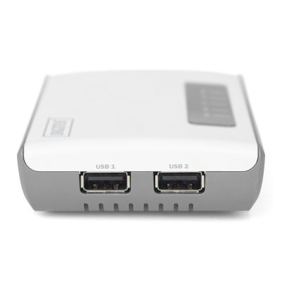 4. DIGITUS Multifunktions-Netzwerkserver, drahtlos, 2 Ports, USB 2.0, 300 Mbit/s DN-13024