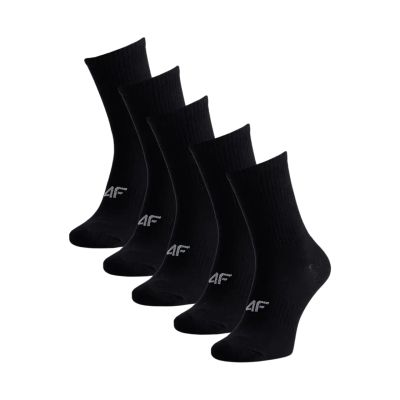 Herrensocken 4F M481 5er-Pack Tiefschwarz 4FWMM00USOCM481 20S