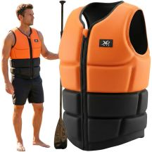 Neopren-SUP-Weste XQMAX RS Orange/Schwarz
