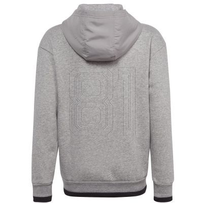 2. Adidas Fleece Full-Zip Hoody Jr IC5008