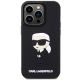 3. Karl Lagerfeld KLHCP14L3DRKINK iPhone 14 Pro 6.1" schwarz/schwarz Hardcase Rubber Ikonik 3D