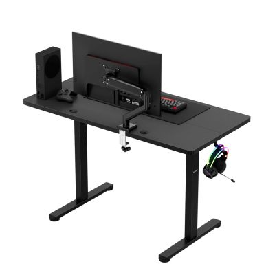 19. Huzaro Hero 8.1 Schwarzer Gaming-Schreibtisch