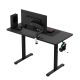 19. Huzaro Hero 8.1 Schwarzer Gaming-Schreibtisch
