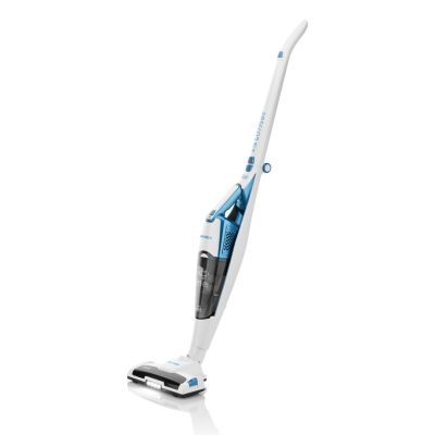 Hyundai VC 914 2-in-1 Akku-Staubsauger, beutellos, 0,5 l, weiß/blau