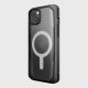 8. Raptic X-Doria Secure Case für iPhone 14 Plus mit gepanzerter MagSafe-Hülle schwarz