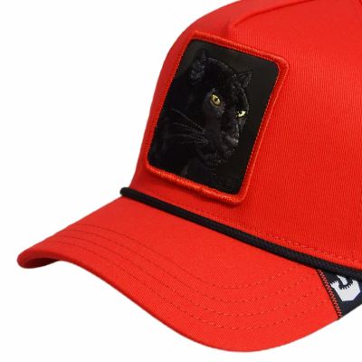 6. Goorin Bros. Black Panther 100 Rote Snapback-Kappe - 101-1108