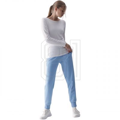 10. Langarm-T-Shirt 4F F376 W 4FWMM00TLONF376 10S