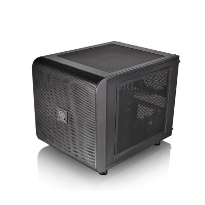 18. Thermaltake Core V21 CA-1D5-00S1WN-00 Gehäuse (Micro ATX, Mini ITX; Schwarz)