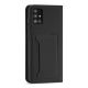 6. Magnetkartenetui für Xiaomi Redmi Note 11 Pouch Card Wallet Kartenhalter Schwarz