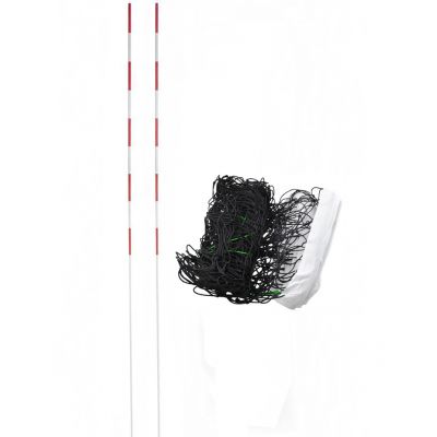 3. Netex Volleyballnetz mit Antennen 9,5 mx 1 m schwarz SI0007