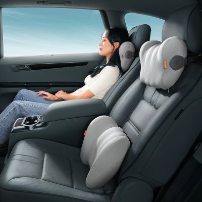 11. Baseus ComfortRide Auto-Kopfstützenkissen – Grau