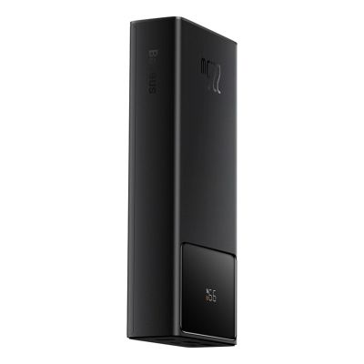 4. Baseus Star-Lord 20000mAh 22,5W Powerbank mit Digitalanzeige und 30cm USB-C 3A Kabel – Schwarz