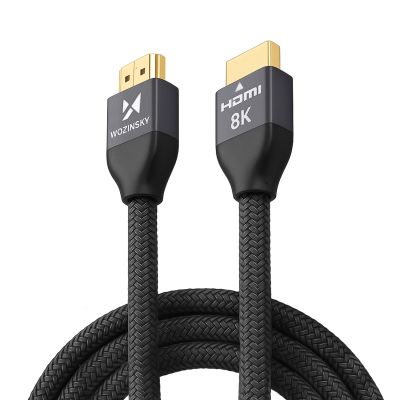 Wozinsky HDMI 2.1 Kabel 8K 60 Hz 48 Gbps / 4K 120 Hz / 2K 144 Hz 3 m Silber (WHDMI-30)
