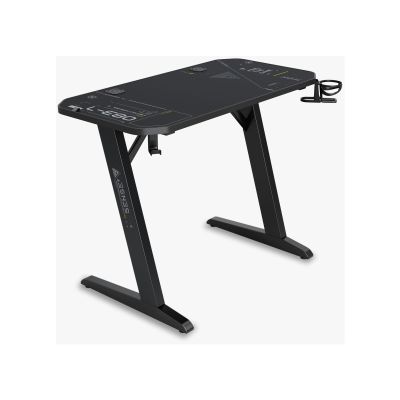 SENSE7 Nomad Cybernetic Schwarz / Gaming-Tisch / 120 x 60 cm