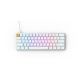 6. Glorious PC Gaming Race GMMK USB QWERTY Tastatur American International Silber, Weiß