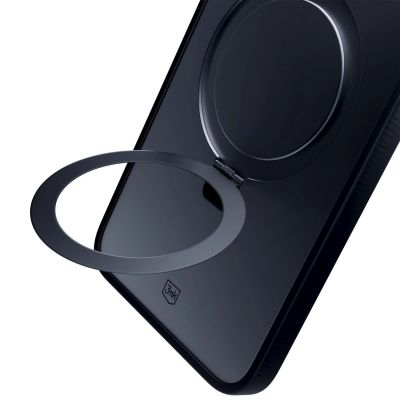 4. 3mk Smoke Case Mag&Stand Hülle für Apple iPhone 14 plus – Schwarz