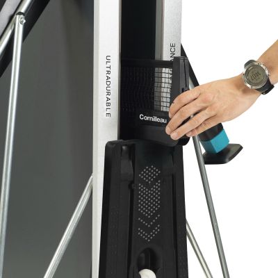 12. Cornilleau 400X Delta Outdoor-Tischtennisplatte grau