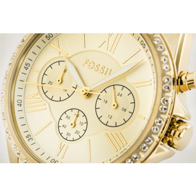 5. FOSSIL Modern Courier Chronograph BQ3378 Damenuhr + Box