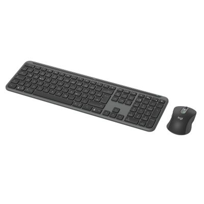 2. Logitech MK950 Signature Business Tastatur und Maus inklusive, Office RF Wireless + Bluetooth, QWERTZ, Deutsch, Graphit