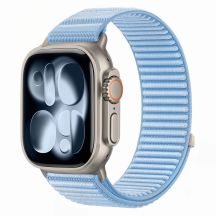 Tech-Protect NylonLoop Armband für Apple Watch 44 / 45 / 46 / 49 mm – Hellblau