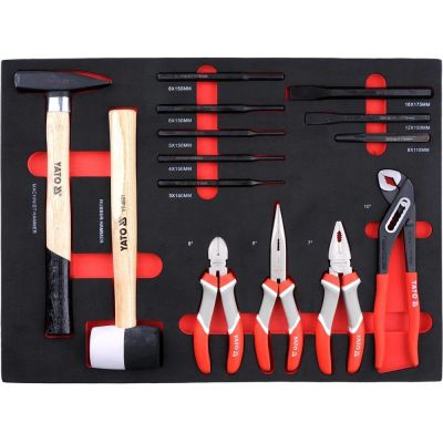 5. YATO Werkstattschrank + 211 Werkzeuge 55290
