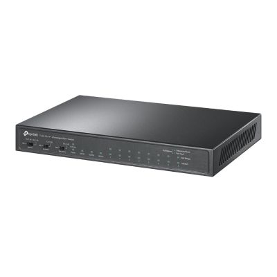 TP-Link TL-SL1311P Fast-Ethernet-Netzwerkanschlüsse (10/100), PoE-Unterstützung, Schwarz