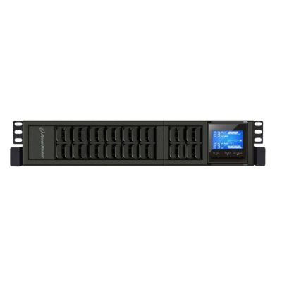 4. USV-Rack POWERWALKER VFI 1000 CRS Online 1000 VA 3x IEC C13 USB-B RS-232 LCD-Ladegerät 6 A 2 HE