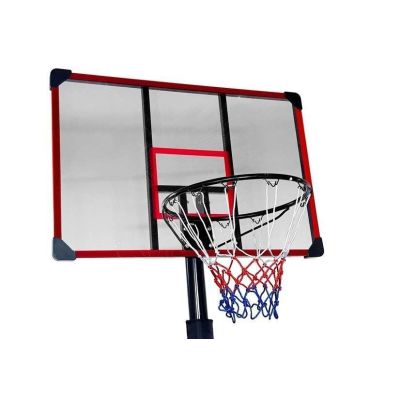7. Basketballkorb-Set mit mobilem, höhenverstellbarem Ständer Lean 225–305 cm
