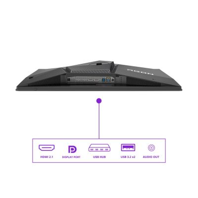 17. AOC AGON PRO AG276QZD2 26,7" 2560 x 1440 px Quad HD QD-OLED Grauer Computermonitor