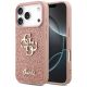 Guess Fixed Glitter Big 4G Case für iPhone 17 Pro - Rosa
