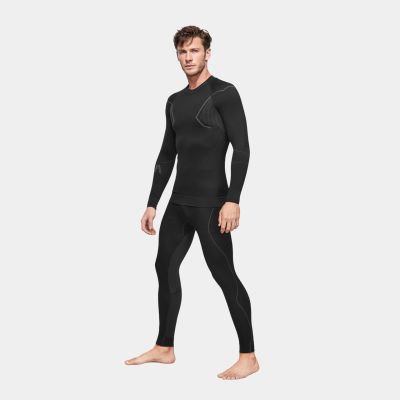 41. Alpinus Active Base Layer Set schwarz und grau Thermounterwäsche M GT43257