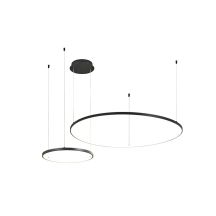 LED-Pendelleuchte SIBIU 2xRUND 4000K BL