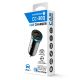 6. EVERACTIVE Autoladegerät 1x USB + 1x USB-C 35W QC 3.0 PD Schwarz CC-30Q