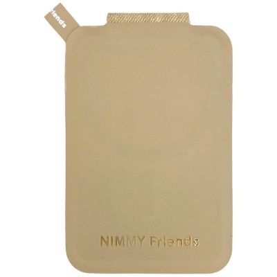5. Nimmy New Big-Eye Cute Pets 2.0 Hunde-Magnetgeldbörse mit Handyhalterung – Braun