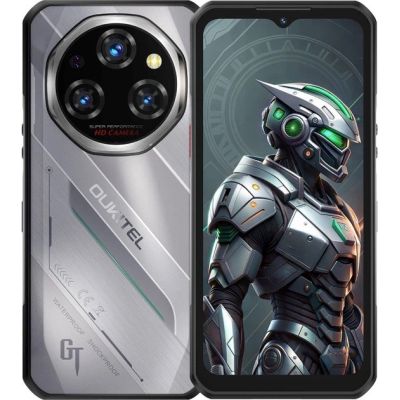 Oukitel WP62 5G Smartphone 6,58" 16/512 GB 11000 mAh Silber