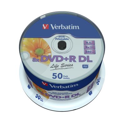 2. DVD+R 8,5 GB 8x Doppelschicht/Breit bedruckbar Surf 50er Spin