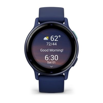 4. Garmin Vivoactive 5 42 mm Marineblaue Uhr