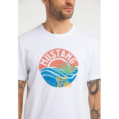 8. Mustang Logo Alex T-Shirt M 1009534 2045