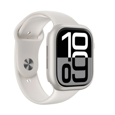 6. AmazingThing Minimal Case für Apple Watch 46 mm – Silber