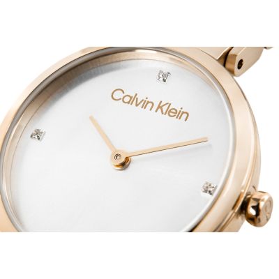 4. CALVIN KLEIN Minimalistische T-Bar Damenuhr 25200140 + Box