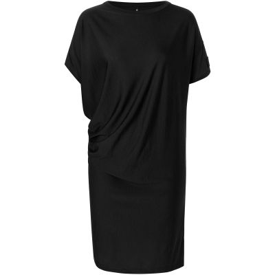 4. Damenkleid SUPER.NATURAL W YOGA LOOSE BIO J DRESS, schwarz