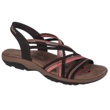 Skechers Reggae Slim Simply Stretch Sandalen 163023-CHMT Braun 36