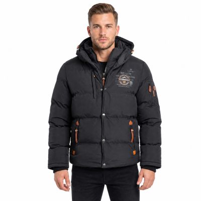 5. Herrenparka Geographical Norway VERVEINE BLACK DB MEN 005 (WU5933H/GN-BLACK)