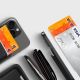 3. Tech-Protect MagWallet MagSafe Magnetische Geldbörse für Handys – Orange