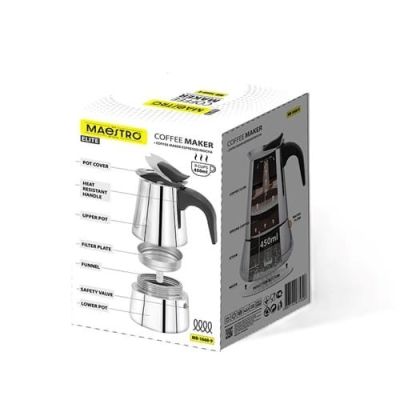 5. 6-Tassen-Kaffeemaschine MR-1660-9 - BLACK MAESTRO