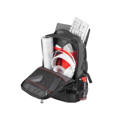 2. GENESIS PALLAD 410 Rucksack, Schwarz, Polyester
