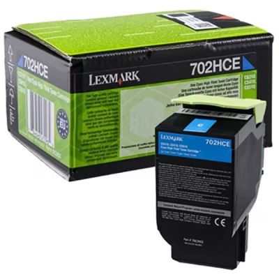 2. Lexmark Toner 70C2HCE Cyan
