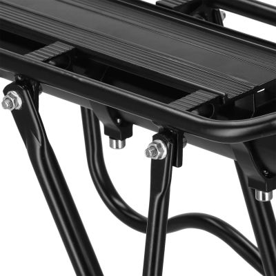 7. Wozinsky Fahrradträger für Fahrräder von 22 bis 27 Zoll, verstellbar bis 50 kg – schwarz